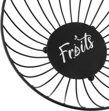 Корзина ARDESTO Midori 28х28х13см, метал, чорний (AR0903B) | Фото 3