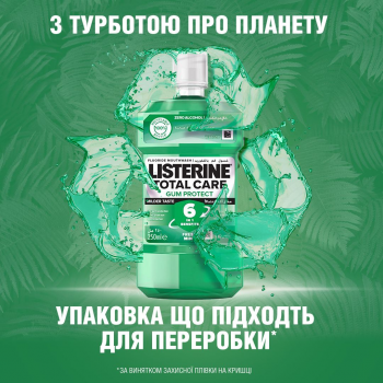 Ополіскувач для ротової порожнини LISTERINE Захист ясен та зубів 250 мл (3574661397641) | Фото 8