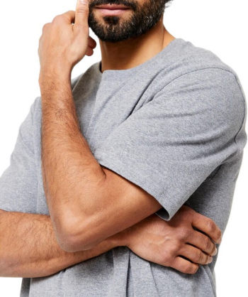 Футболка чоловіча Domyos 500 8773496 M сіра (4713649_Domyos) | Фото 6