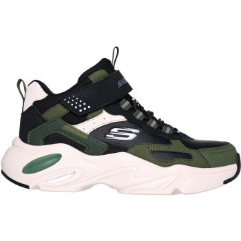 Черевики підліткові для хлопчика Skechers Stamina Airy 405266L BKOL 32 (1 US) чорні (KK3643-10) | Фото 1