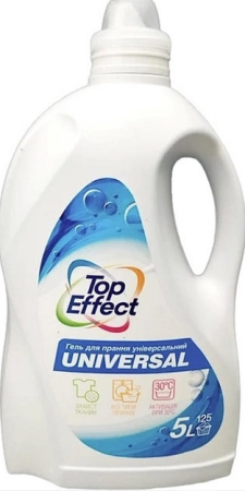 Гель для прання універсальний Top Effect Universal 5 л (4820255111001) | Фото 1