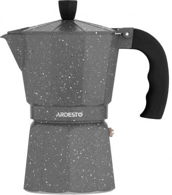 Гейзерна кавоварка ARDESTO Gemini Molise, 6 чашок, сіра (AR0806AGS) | Фото 1