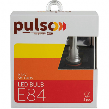 Купить автомобильную лампу Лампи PULSO E84-HB3/HB4/ 2835/9-36v/2x15w/2000Lm/4300K (E84-HB3/HB4Y) | Фото 1