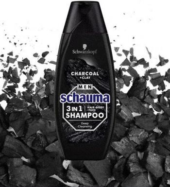 SCHAUMA Для мужчин 3 в 1 Уголь и вулканическая глина, 400 мл (9000101284690) | Фото 2