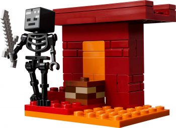 Купить конструктор Конструктор LEGO Minecraft Битва з лавою у Незері (21266) | Фото 17