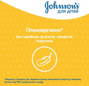 Шампунь дитячий Johnson’s baby Дбайливий догляд, 500 мл (3574669907798) Шампунь дитячий Johnson’s baby Дбайливий догляд, 500 мл (3574669907798) | Фото 7