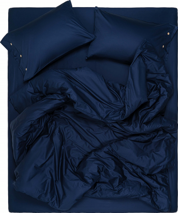Набір постільної білизни 1.5сп ARDESTO Mix&Match, 160х220см, 100% бавовна, сатин, синій (ART1622SN) | Фото 3