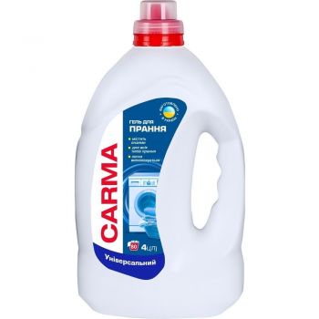 Купить стиральное средство Гель для прання Carma Універсальний 4 л (4823098414735) | Фото 1