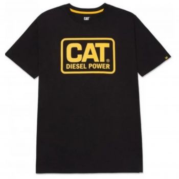 Футболка чоловіча Caterpillar (CAT) 1510451 12469 M чорна | Фото 1