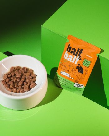 Корм вологий Half&Half для стерилізованих кішок, шматочки з індичкою у желе у формі пауча, 100 г ( 4820261920895) Корм вологий Half&Half для стерилізованих кішок, шматочки з індичкою у желе у формі пауча, 100 г ( 4820261920895) | Фото 3