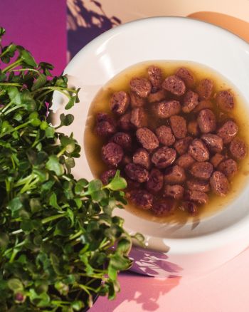 Корм вологий Half&Half для дорослих кішок, шматочки з качкою в соусі у формі пауча, 100 г (4820261920918) Корм вологий Half&Half для дорослих кішок, шматочки з качкою в соусі у формі пауча, 100 г (4820261920918) | Фото 4