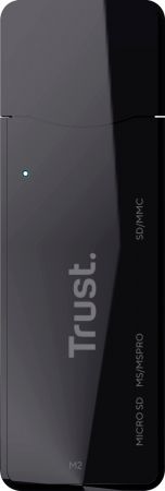 Кардрідер Trust Nanga USB 3.2 Black (21935_TRUST) Кардрідер Trust Nanga USB 3.2 Black (21935_TRUST) | Фото 2