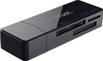 Кардрідер Trust Nanga USB 3.2 Black (21935_TRUST) Кардрідер Trust Nanga USB 3.2 Black (21935_TRUST) | Фото 3