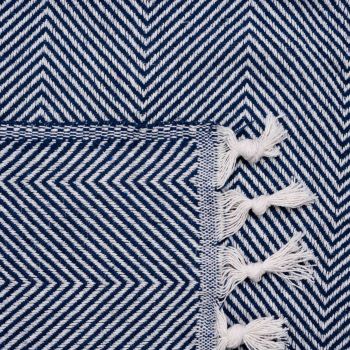 Плед ARDESTO Summer 140х190см, синій (ART0915SB) Плед ARDESTO Summer 140х190см, синій (ART0915SB) | Фото 3