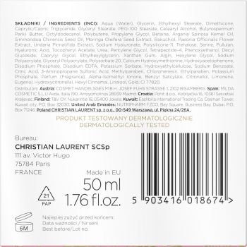 Крем-ліфтинг Eveline Christian Laurent Bakuchiol 40+ проти зморшок 50 мл (5903416018674) Крем-ліфтинг Eveline Christian Laurent Bakuchiol 40+ проти зморшок 50 мл (5903416018674) | Фото 5