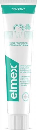 Купить зубную пасту и ополаскиватель Зубна паста COLGATE Elmex Sensitive Plus 75 мл (4007965560200) | Фото 2