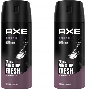 Дезодорант-антиперспірант Axe Black Night 150 мл (8710908052040) | Фото 2