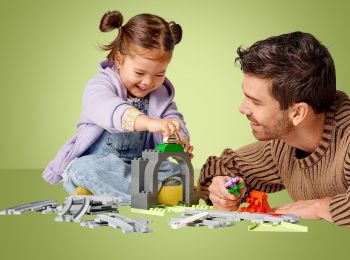 Конструктор LEGO DUPLO Додатковий набір. Залізничний тунель і колії (10425) | Фото 7