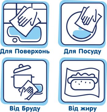 Рушники кухонні SELPAK тришарові 6 шт (8690530015043) | Фото 6