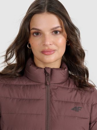 Пуховик жіночий 4F Down Jacket 4FWAW25TDJAF665-80S M коричневий (5905700777434) Пуховик жіночий 4F Down Jacket 4FWAW25TDJAF665-80S M коричневий (5905700777434) | Фото 4