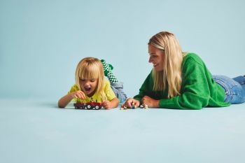 Купить конструктор Конструктор LEGO City Червоний фермерський трактор із причепом і вівцями (60461) | Фото 7