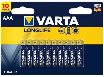 VARTA LONGLIFE AAA BLI 10 (4103101461) VARTA LONGLIFE AAA BLI 10 (4103101461) | Фото 1