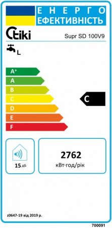 Купить бойлерБойлер TIKI Supr SD 100V9 (OGBS100_SUPRSD100) | Фото 10