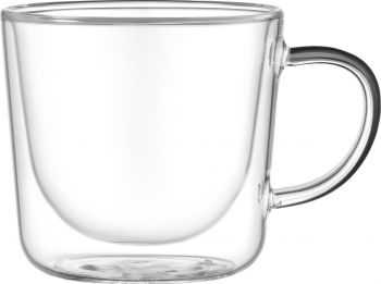 Набір чашок з ручками та подвійними стінками Ardesto, 450мл, 2шт (AR2645BH) | Фото 2