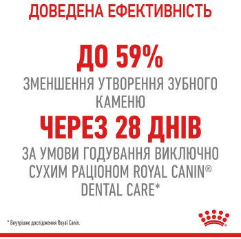 Сухий корм для котів Royal Canin Dental Care для зменшення утворення зубного нальоту та каменю 400г | Фото 3
