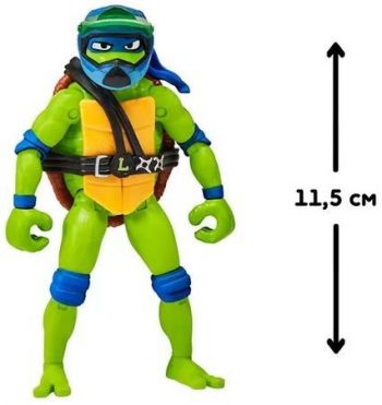 Бойовий транспорт із фігуркою серії «Черепашки-Ніндзя» - Леонардо на мотоциклі (83431) | Фото 7