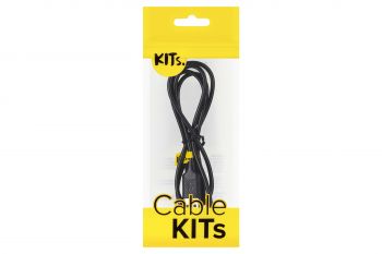 Kit KITs USB 2.0 to Lightning Cable 2A Black 1m (KITS-W-003) | Фото 3