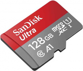 Карта пам'яті SANDISK microSD 128GB C10 UHS-I R140MB/s Ultra (SDSQUAB-128G-GN6MN) | Фото 3