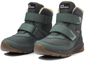 Черевики дитячі Jack Wolfskin Polar Bear-B Texapore Mid Vc K A62144_E0206 37 (4 UK) зелені | Фото 7