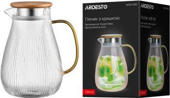 Глечик з кришкою, Ardesto, 1480мл (AR2614BS) | Фото 5