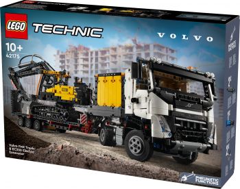 Конструктор LEGO Technic Вантажівка Volvo FMX і Електричний екскаватор EC230 (42175) Купить конструктор Конструктор LEGO Technic Вантажівка Volvo FMX і Електричний екскаватор EC230 (42175) | Фото 4