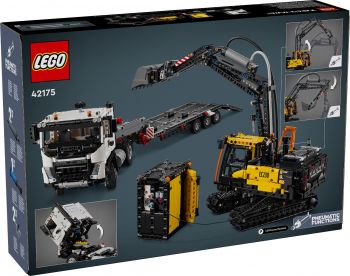 Конструктор LEGO Technic Вантажівка Volvo FMX і Електричний екскаватор EC230 (42175) Купить конструктор Конструктор LEGO Technic Вантажівка Volvo FMX і Електричний екскаватор EC230 (42175) | Фото 6