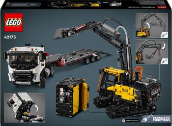 Конструктор LEGO Technic Вантажівка Volvo FMX і Електричний екскаватор EC230 (42175) Купить конструктор Конструктор LEGO Technic Вантажівка Volvo FMX і Електричний екскаватор EC230 (42175) | Фото 7