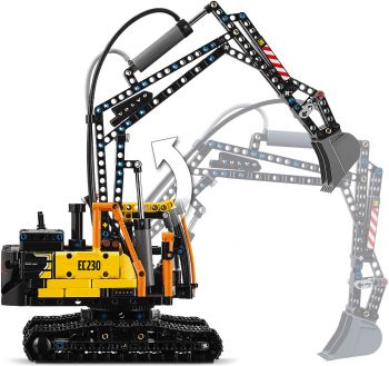 Конструктор LEGO Technic Вантажівка Volvo FMX і Електричний екскаватор EC230 (42175) Купить конструктор Конструктор LEGO Technic Вантажівка Volvo FMX і Електричний екскаватор EC230 (42175) | Фото 10