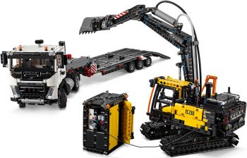 Конструктор LEGO Technic Вантажівка Volvo FMX і Електричний екскаватор EC230 (42175) Купить конструктор Конструктор LEGO Technic Вантажівка Volvo FMX і Електричний екскаватор EC230 (42175) | Фото 12
