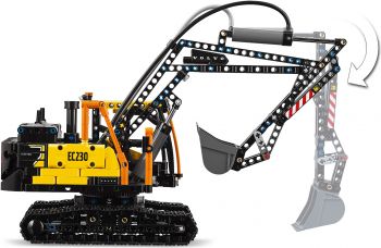 Конструктор LEGO Technic Вантажівка Volvo FMX і Електричний екскаватор EC230 (42175) Купить конструктор Конструктор LEGO Technic Вантажівка Volvo FMX і Електричний екскаватор EC230 (42175) | Фото 13