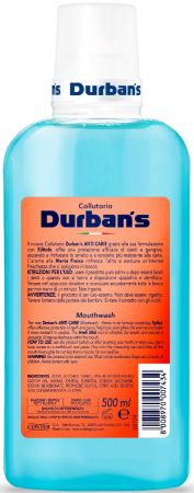 Ополіскувач для ротової порожнини Durban`s Ультра відбілювання 500мл (8008970007434) Ополіскувач для ротової порожнини Durban`s Ультра відбілювання 500мл (8008970007434) | Фото 2
