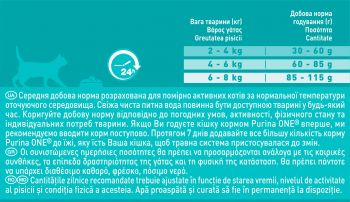 Сухий корм для дорослих кішок з індичкою та цілісними злаками Indoor Purina One 3кг(7613035862579) | Фото 5