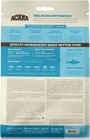 Сухий корм для кішок всіх порід Acana Pacifica Cat з рибою 340 г (a64134) | Фото 6