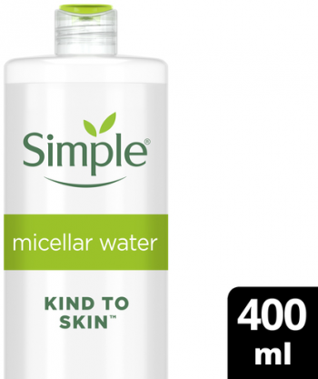 Міцелярна вода Simple Micellar Water Vitamin B3+C 400 мл (8710908371509) | Фото 3