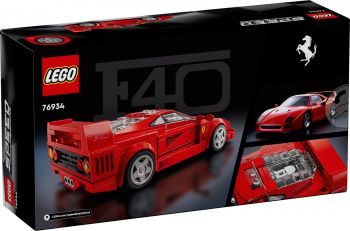 Конструктор LEGO Speed Champions Суперкар Ferrari F40 (76934) | Фото 2