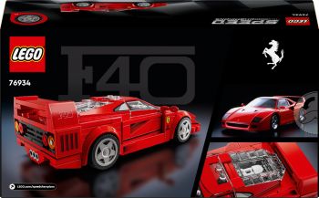 Конструктор LEGO Speed Champions Суперкар Ferrari F40 (76934) | Фото 4