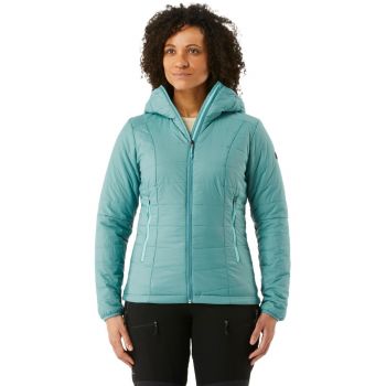 Пуховик жіночий для гірського трекінгу Forclaz MT100 8587256 2XL бірюзовий (4032203_Forclaz) | Фото 3