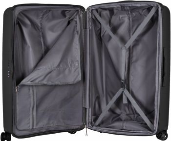 Купить дорожную сумку и чемодан Валіза 2E Aero чорна (2E-SPP-AERO-L-BK) | Фото 9