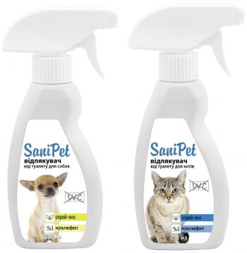 Спрей відлякувач від місць, не призначених для туалету, ProVET SaniPet для собак, 250 мл (4823082405664) | Фото 3