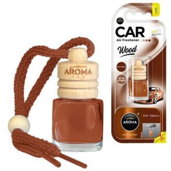 Ароматизатор повітря Aroma Car Wood 6мл. – Anti Tobacco (63117) (5908241631173) | Фото 1